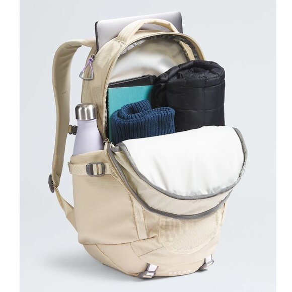 The North Face Women’s Recon 30L Daypack Backpack, Gravel / Optic Violet, NEW - Picture 9 of 11